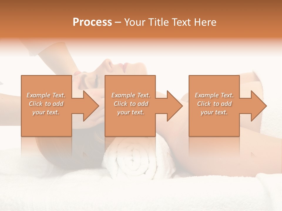 Female Young Isolated PowerPoint Template