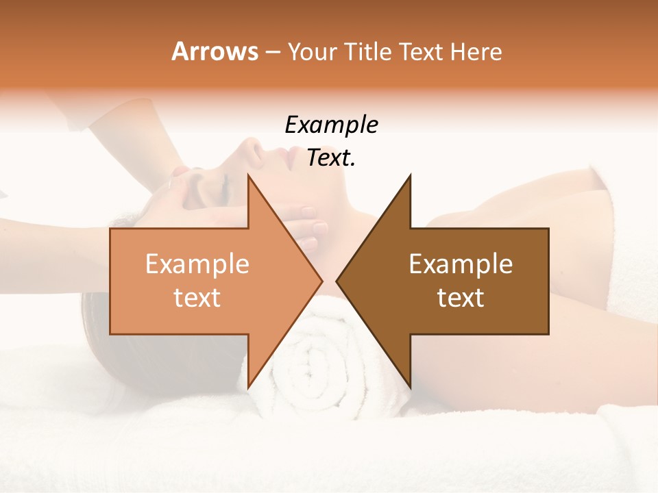 Female Young Isolated PowerPoint Template