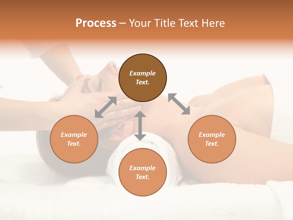 Female Young Isolated PowerPoint Template