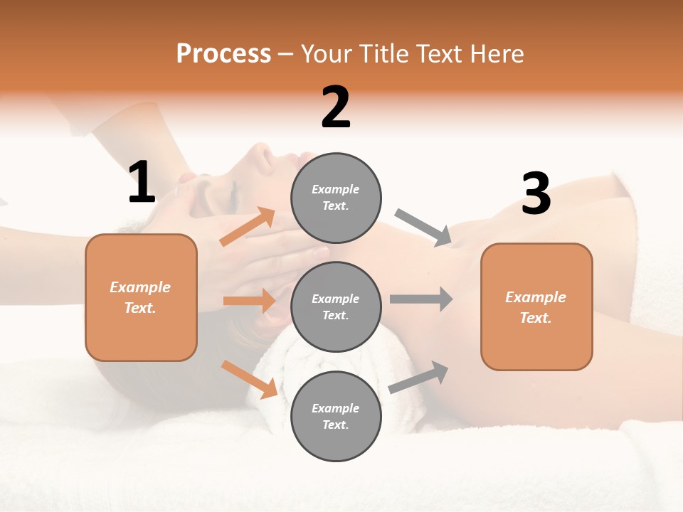 Female Young Isolated PowerPoint Template