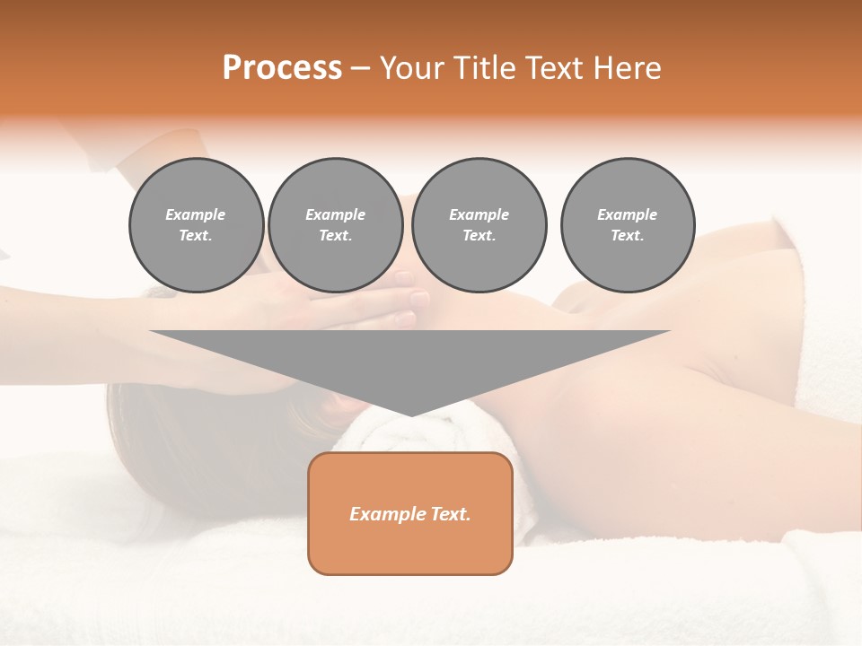 Female Young Isolated PowerPoint Template