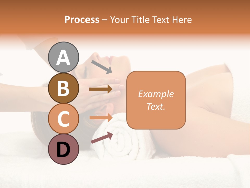 Female Young Isolated PowerPoint Template