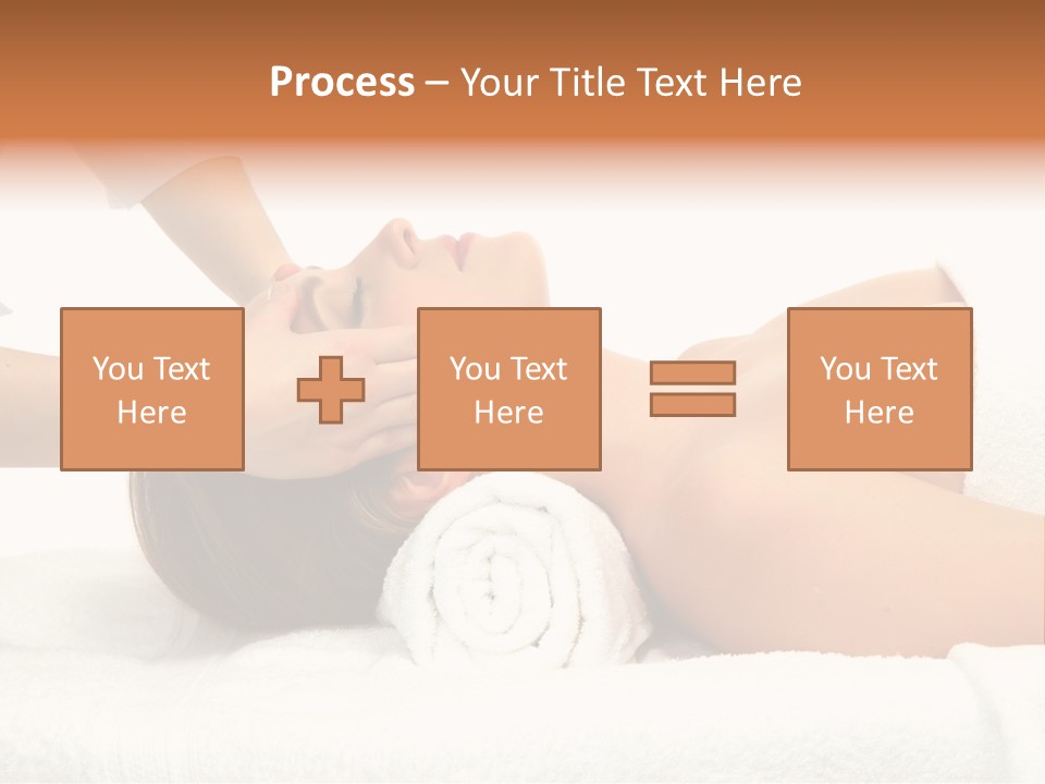 Female Young Isolated PowerPoint Template