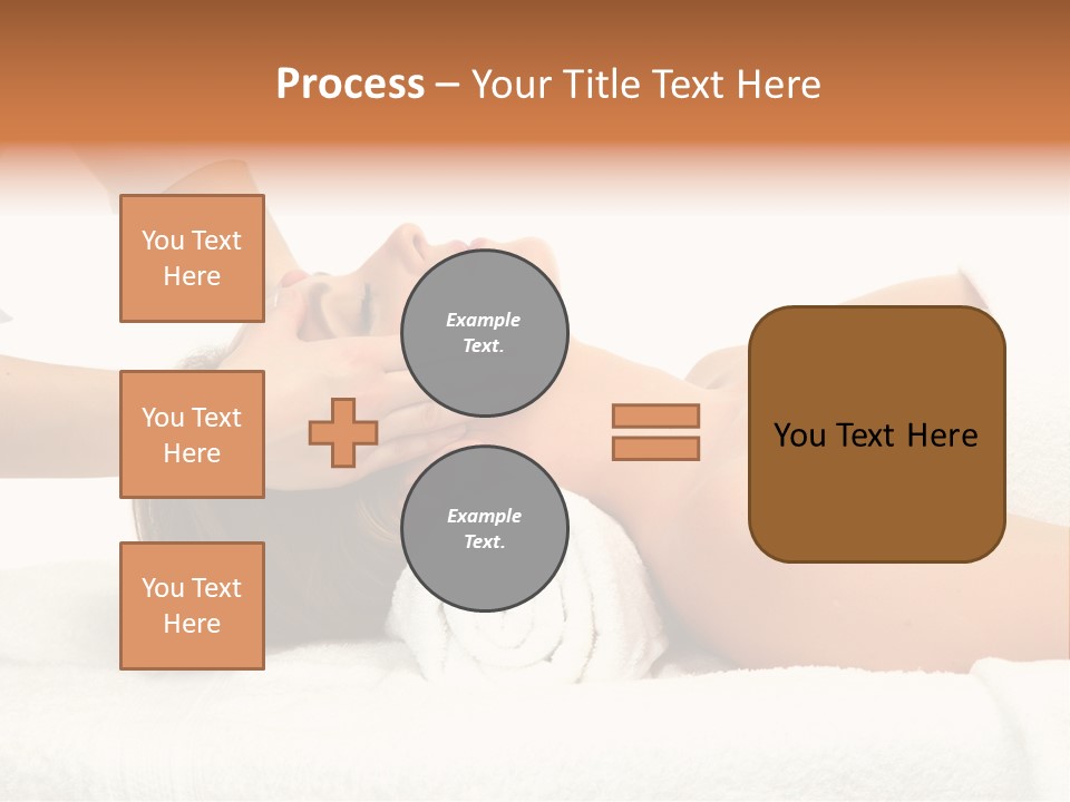 Female Young Isolated PowerPoint Template