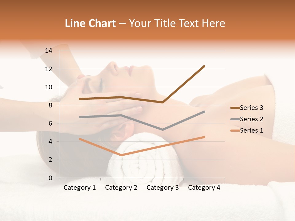 Female Young Isolated PowerPoint Template