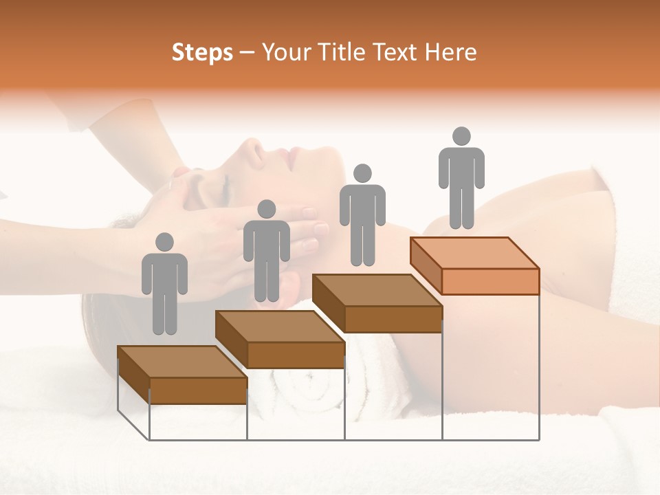 Female Young Isolated PowerPoint Template