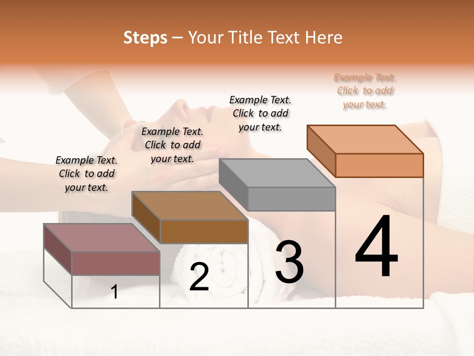 Female Young Isolated PowerPoint Template