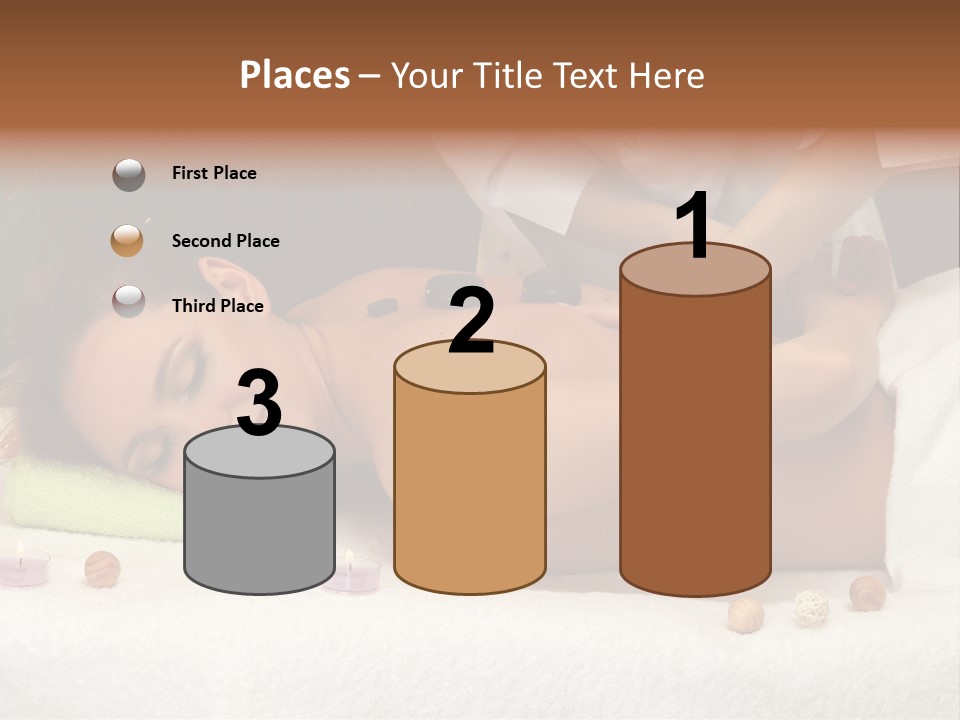 Aromatherapy Lifestyle Leaf PowerPoint Template