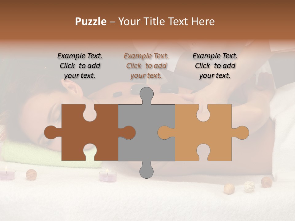 Aromatherapy Lifestyle Leaf PowerPoint Template