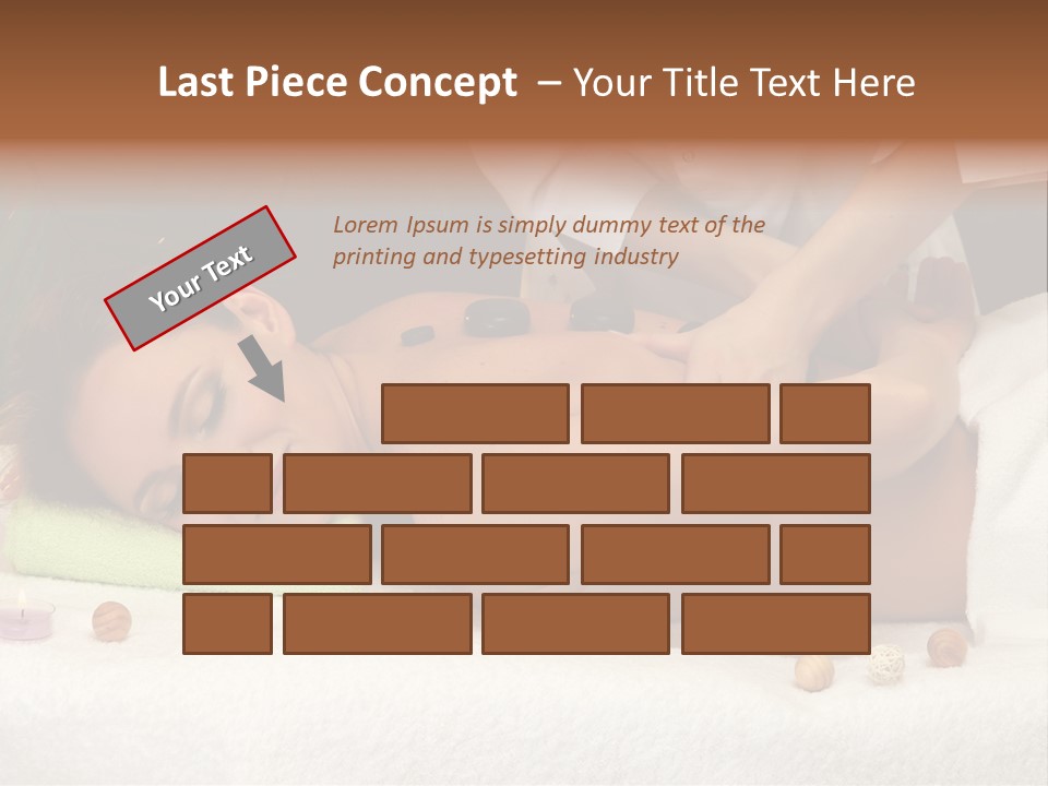 Aromatherapy Lifestyle Leaf PowerPoint Template