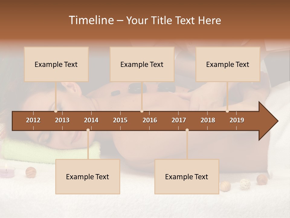 Aromatherapy Lifestyle Leaf PowerPoint Template
