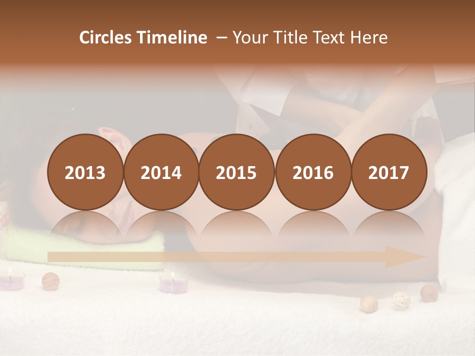 Aromatherapy Lifestyle Leaf PowerPoint Template