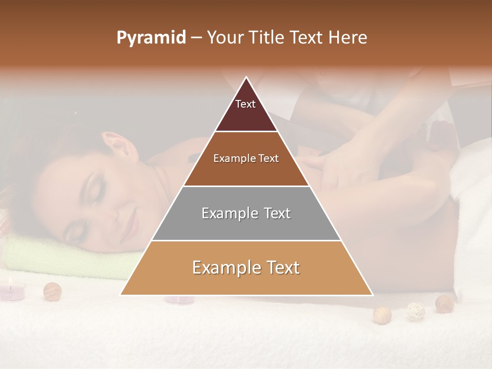 Aromatherapy Lifestyle Leaf PowerPoint Template