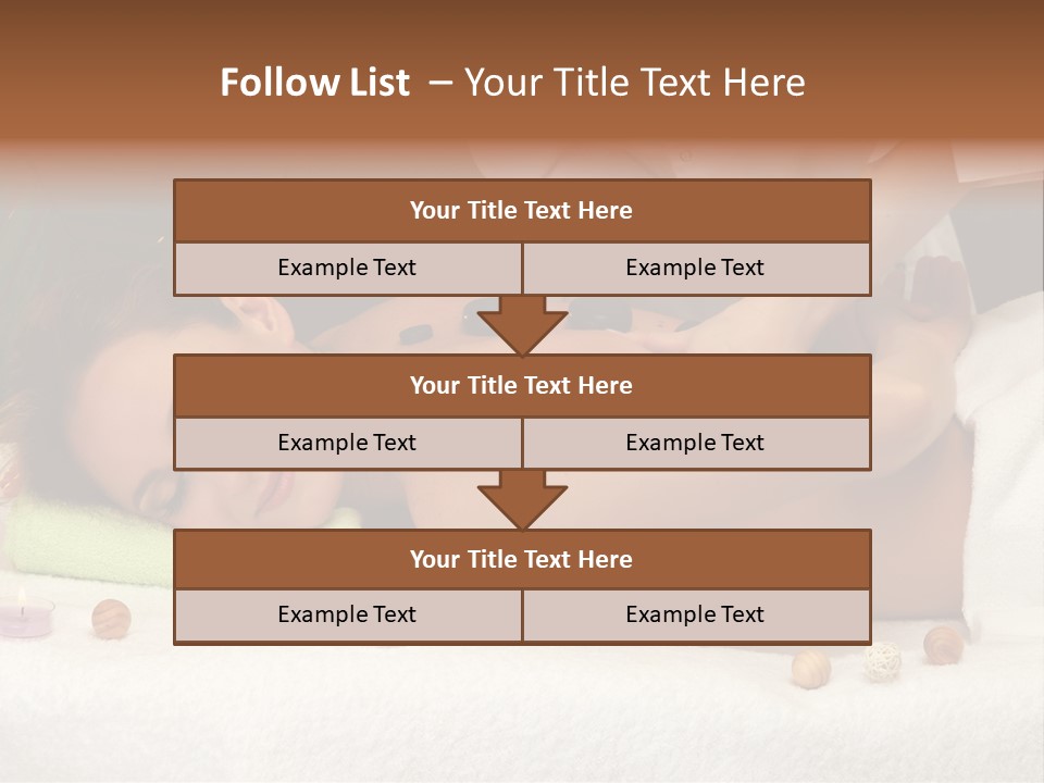Aromatherapy Lifestyle Leaf PowerPoint Template