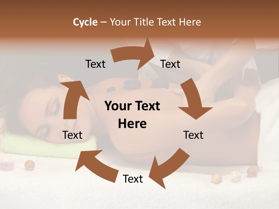 Aromatherapy Lifestyle Leaf PowerPoint Template