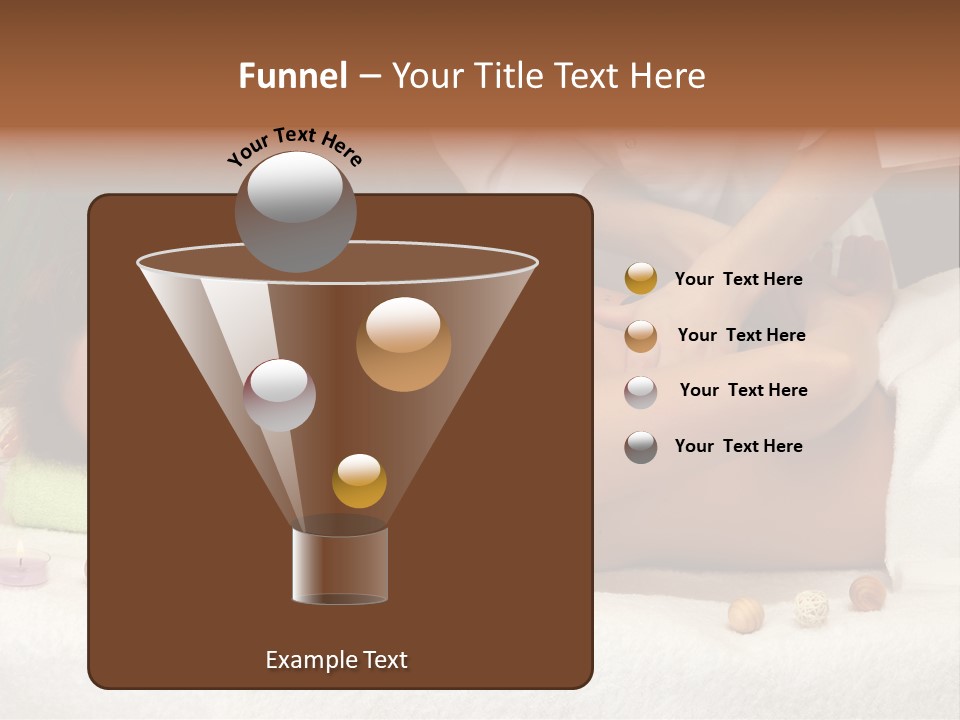 Aromatherapy Lifestyle Leaf PowerPoint Template