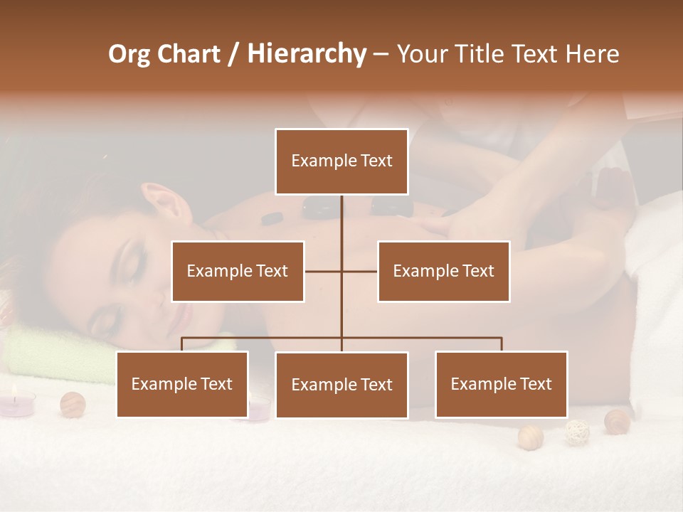 Aromatherapy Lifestyle Leaf PowerPoint Template