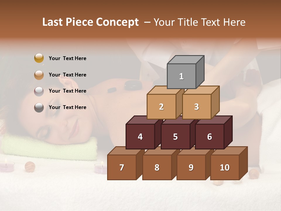 Aromatherapy Lifestyle Leaf PowerPoint Template