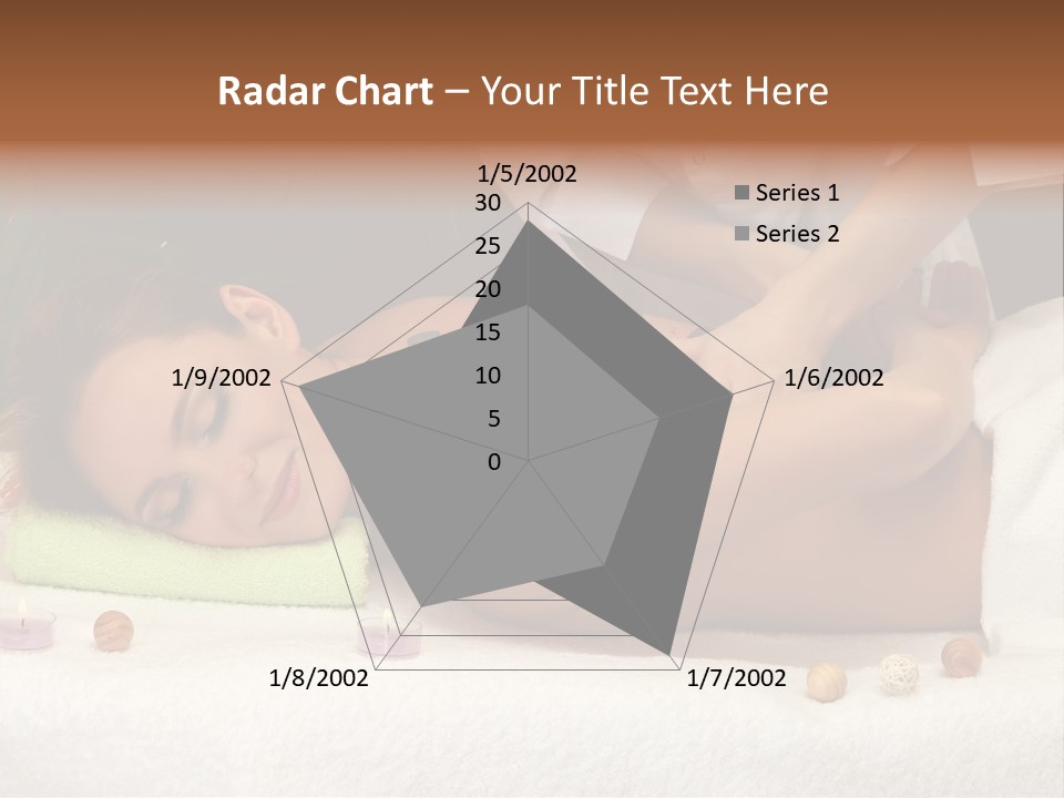 Aromatherapy Lifestyle Leaf PowerPoint Template