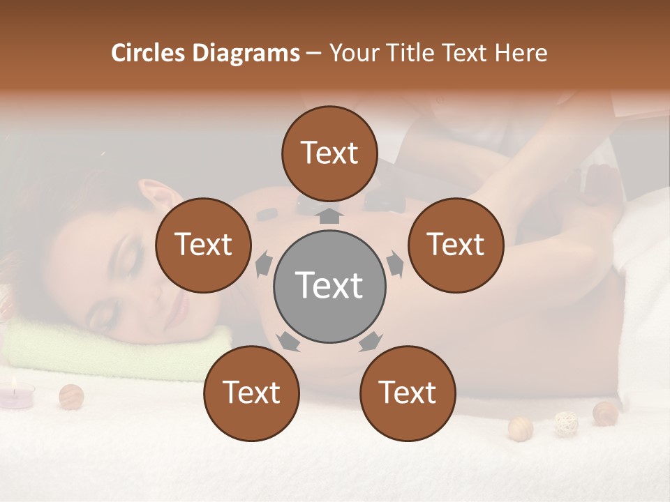 Aromatherapy Lifestyle Leaf PowerPoint Template