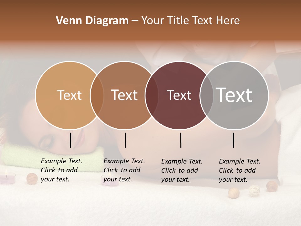 Aromatherapy Lifestyle Leaf PowerPoint Template