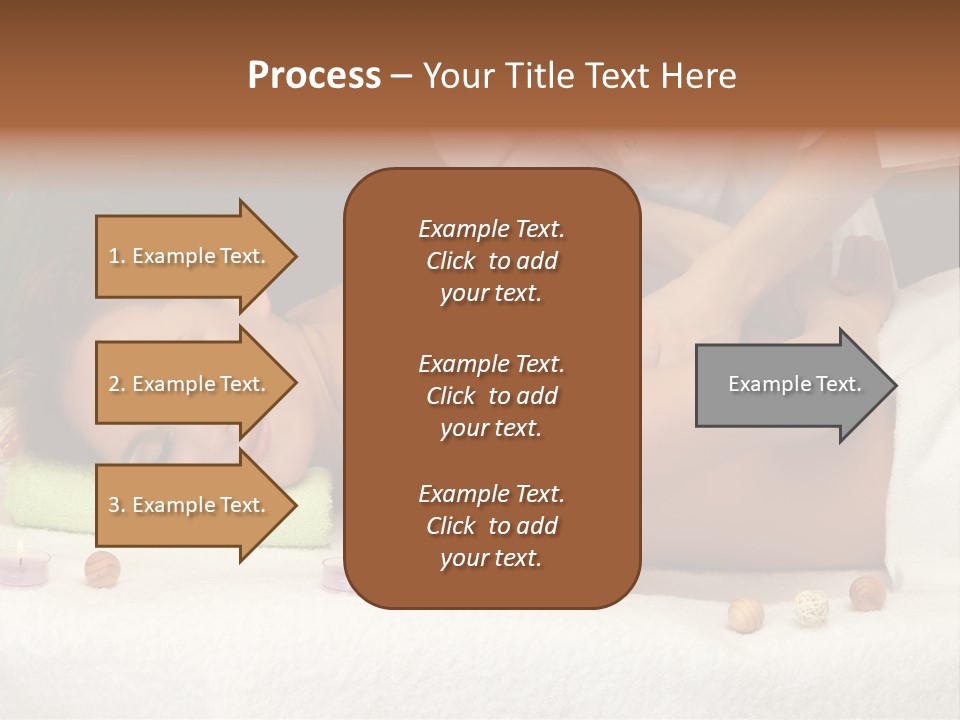 Aromatherapy Lifestyle Leaf PowerPoint Template