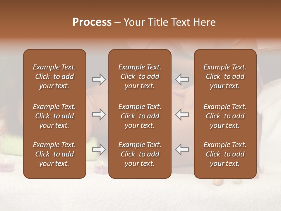 Aromatherapy Lifestyle Leaf PowerPoint Template