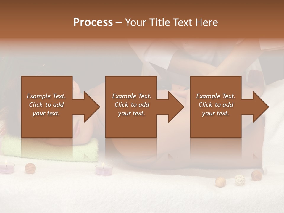 Aromatherapy Lifestyle Leaf PowerPoint Template