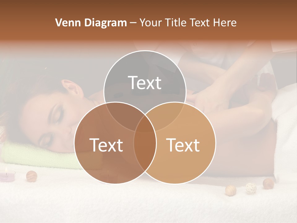 Aromatherapy Lifestyle Leaf PowerPoint Template