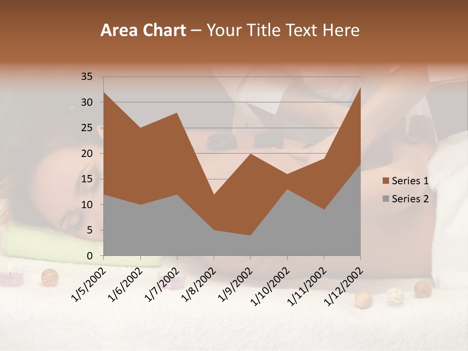 Aromatherapy Lifestyle Leaf PowerPoint Template