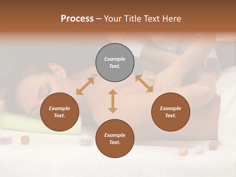 Aromatherapy Lifestyle Leaf PowerPoint Template