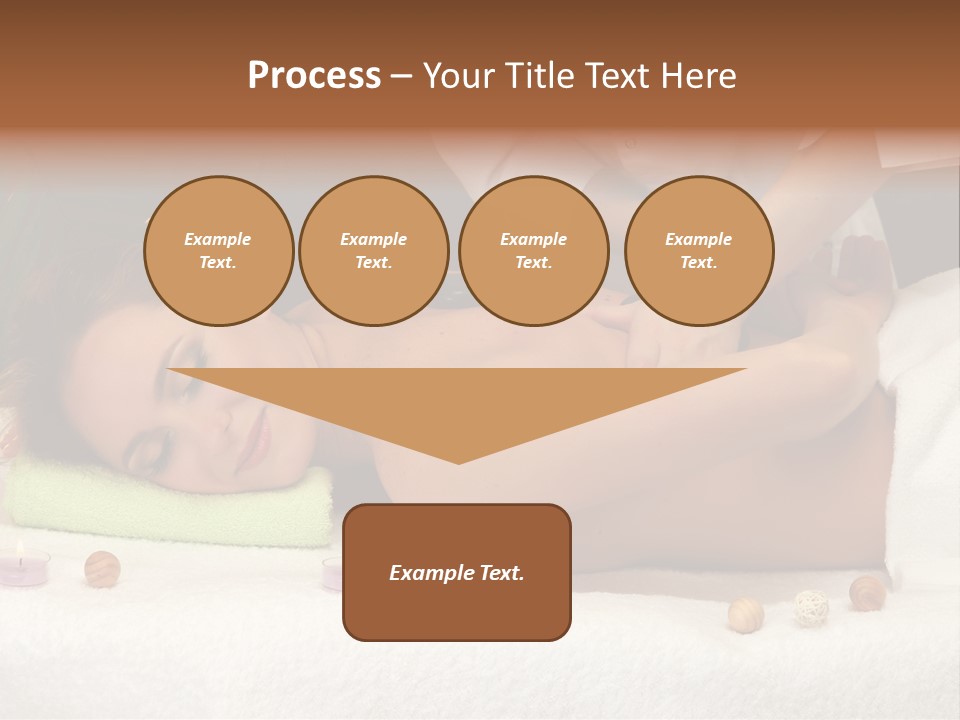 Aromatherapy Lifestyle Leaf PowerPoint Template