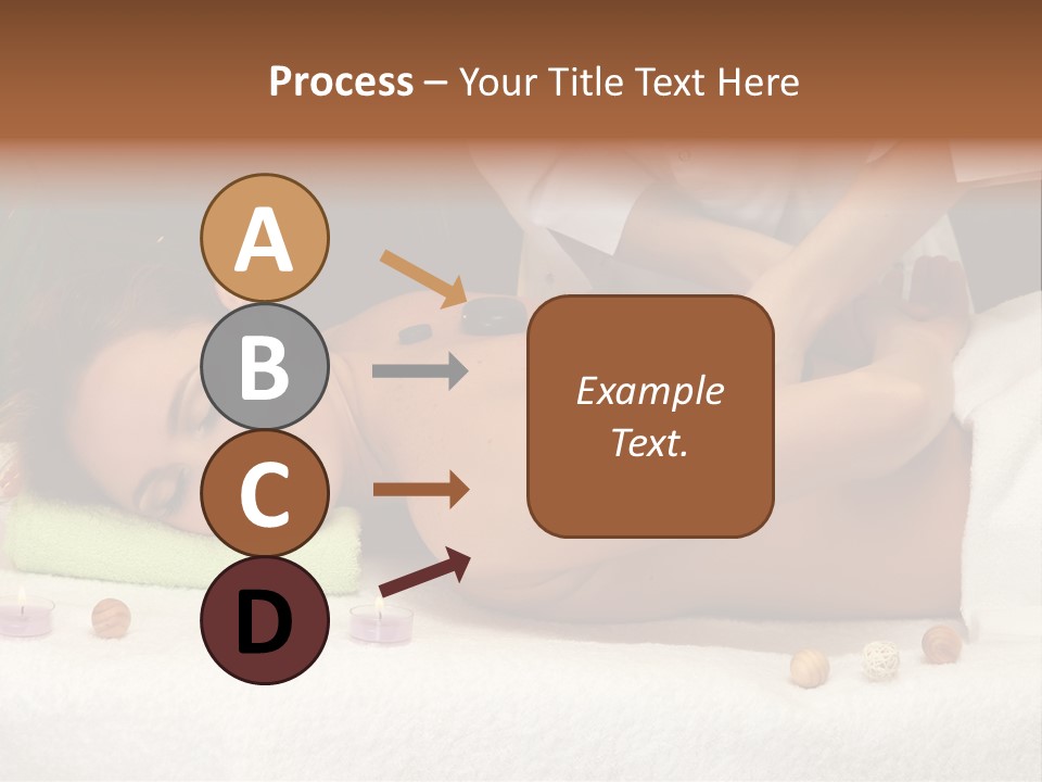 Aromatherapy Lifestyle Leaf PowerPoint Template
