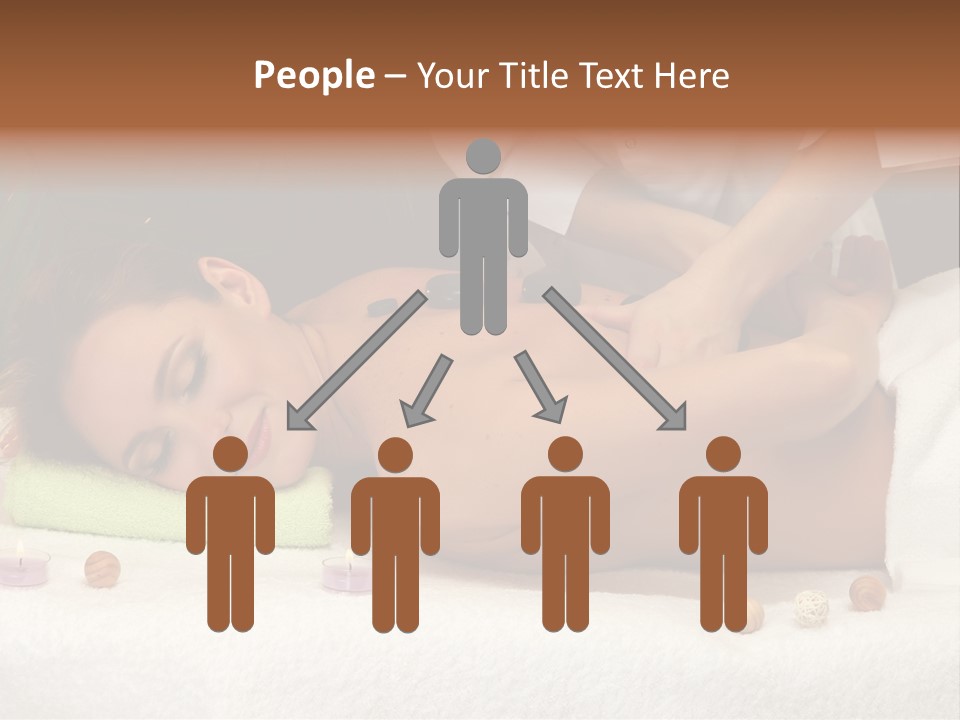 Aromatherapy Lifestyle Leaf PowerPoint Template