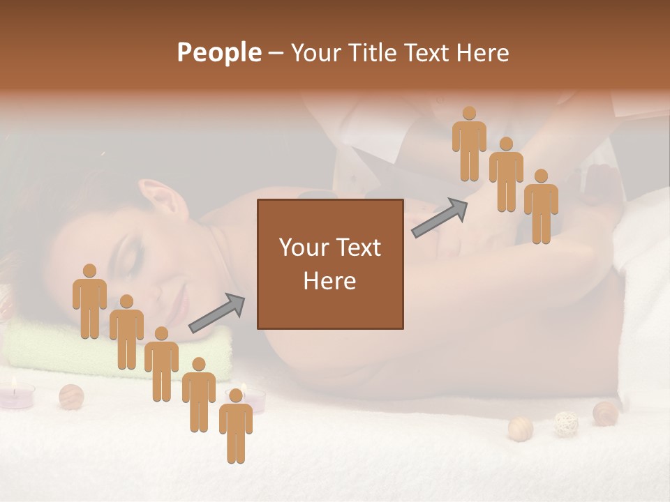 Aromatherapy Lifestyle Leaf PowerPoint Template