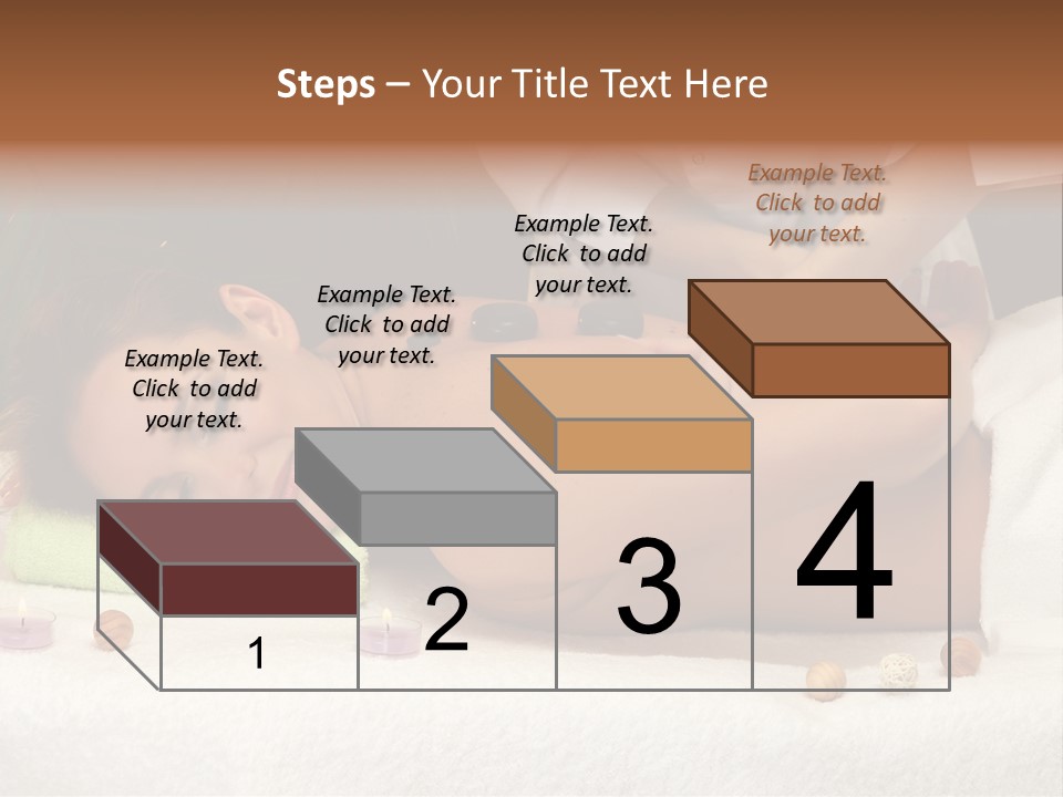 Aromatherapy Lifestyle Leaf PowerPoint Template