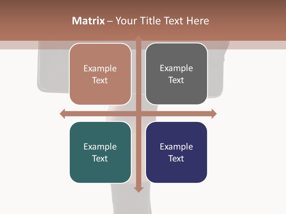 Stress Portrait Down PowerPoint Template