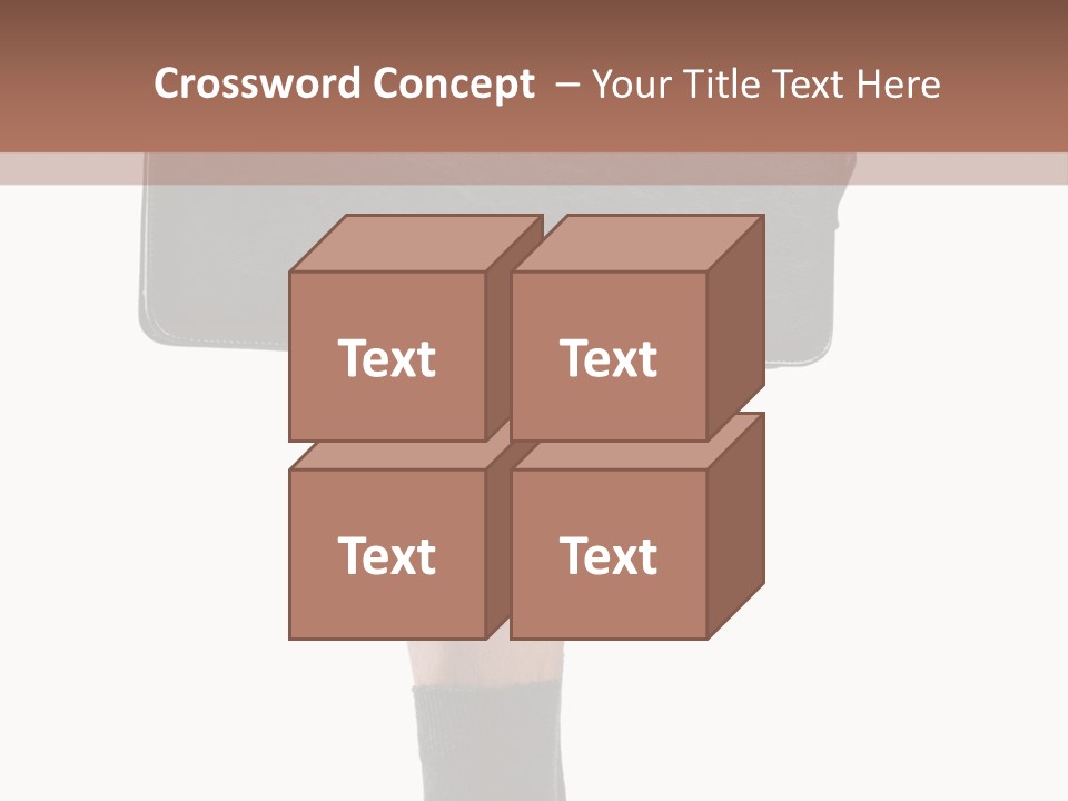 Stress Portrait Down PowerPoint Template