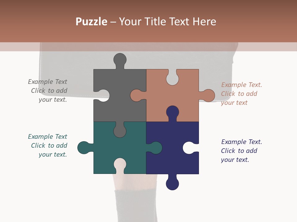 Stress Portrait Down PowerPoint Template