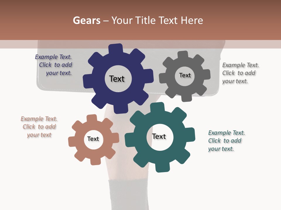 Stress Portrait Down PowerPoint Template