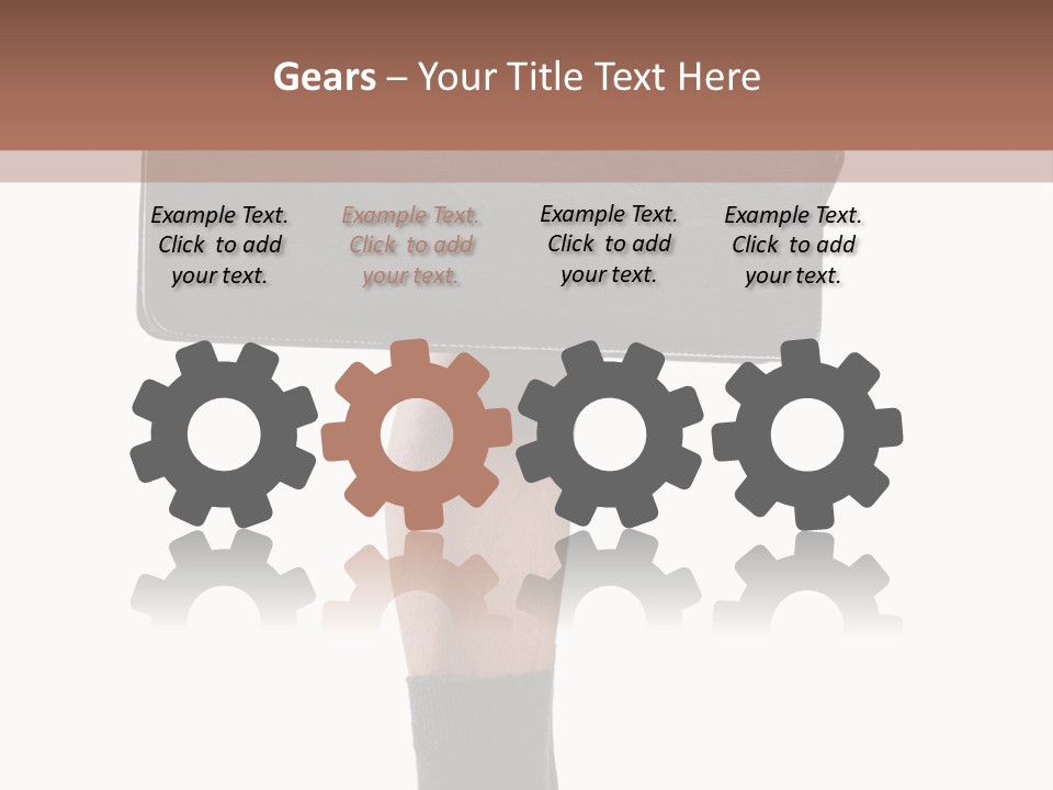 Stress Portrait Down PowerPoint Template