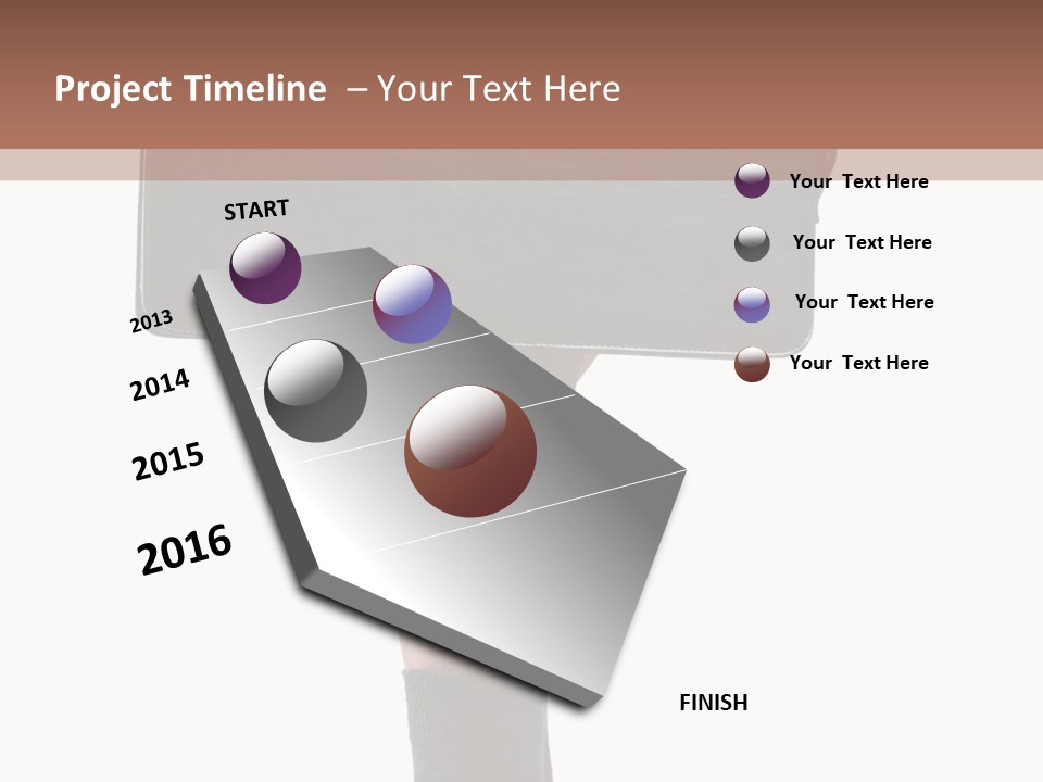 Stress Portrait Down PowerPoint Template