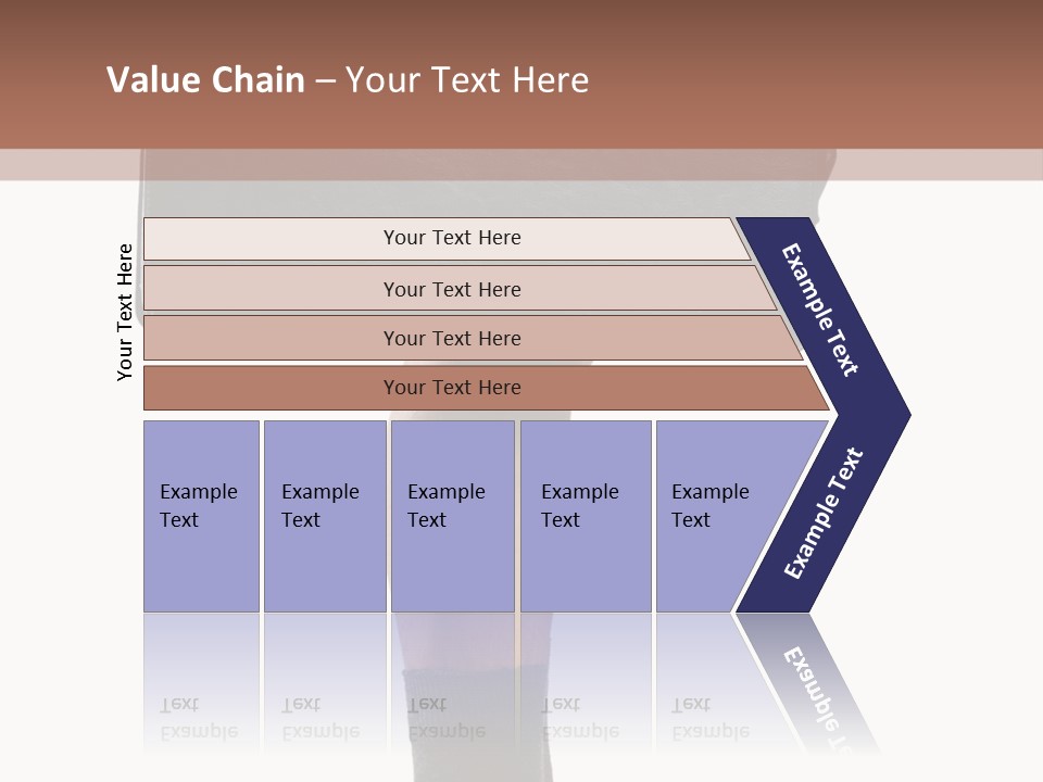 Stress Portrait Down PowerPoint Template