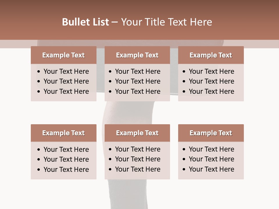 Stress Portrait Down PowerPoint Template