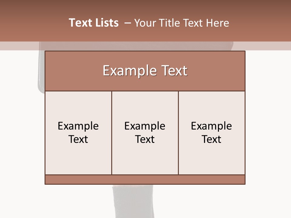 Stress Portrait Down PowerPoint Template