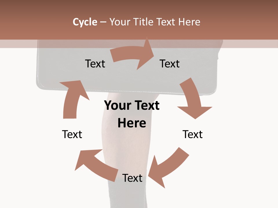 Stress Portrait Down PowerPoint Template