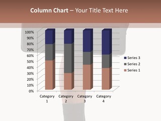 Stress Portrait Down PowerPoint Template