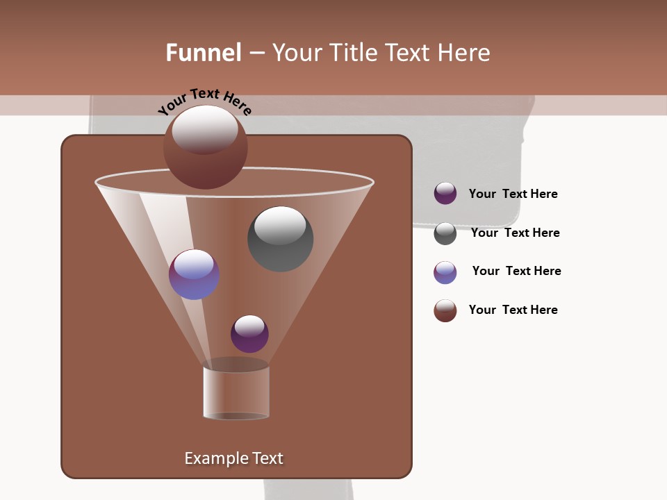 Stress Portrait Down PowerPoint Template
