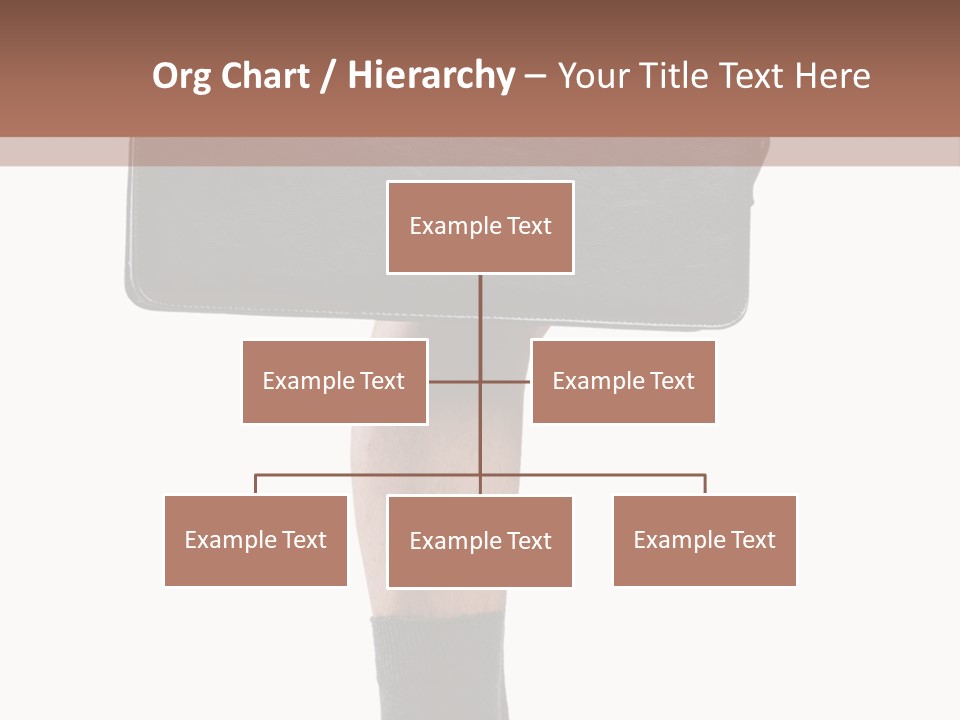 Stress Portrait Down PowerPoint Template