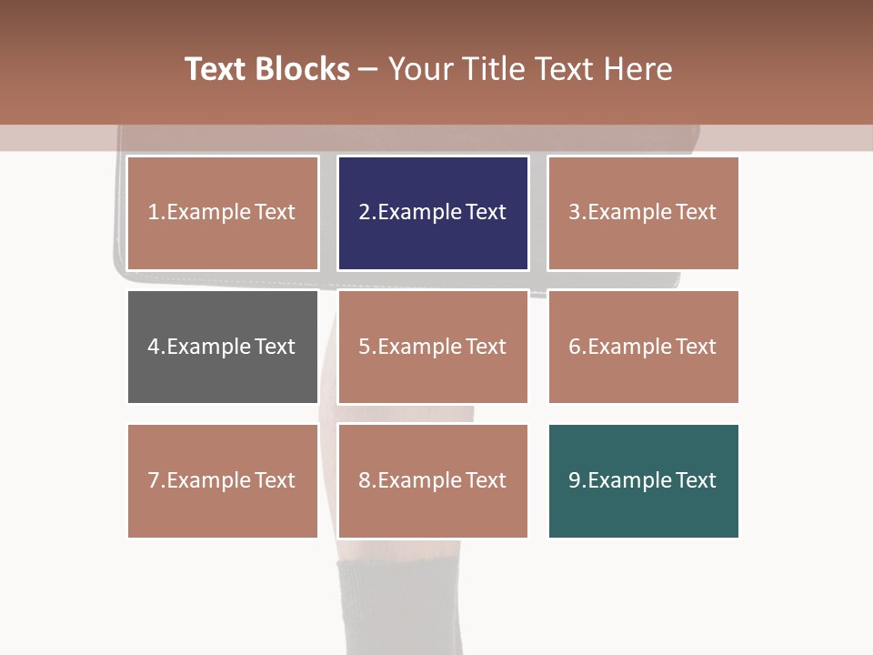 Stress Portrait Down PowerPoint Template